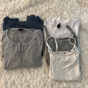 Bundle/Set of 5 Art Class Girls Tops